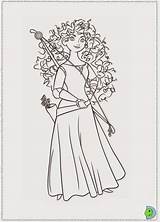 Brave Merida Valente sketch template