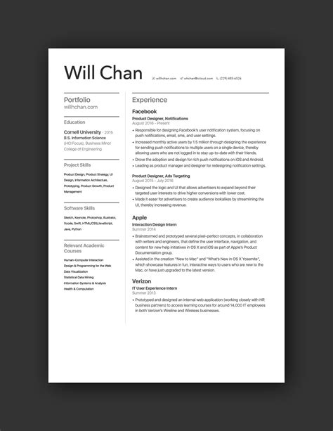 short  engaging pitch  resume     pages