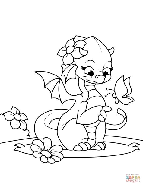 scary dragon coloring pages print  scary dragon coloring page