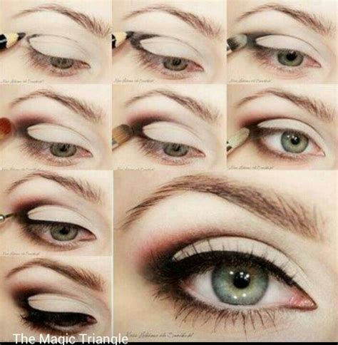 the magic triangle makeup eye makeup eye makeup tutorial