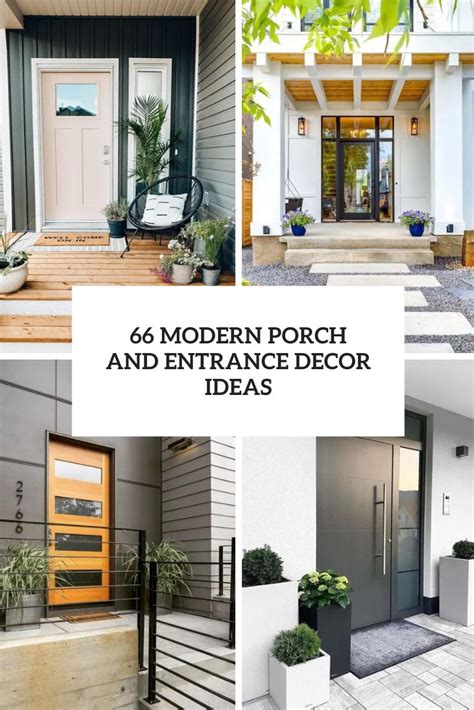 contemporary front porch designs
