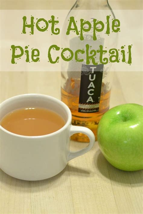 Hot Apple Pie Cocktail Recipe Apple Pie Cocktail Cocktails Spiced