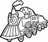 Locomotoras Trains Locomotora Train sketch template