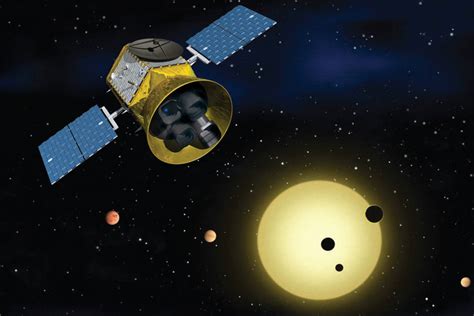 keele university nasa launches satellite tess in hunt for exoplanets