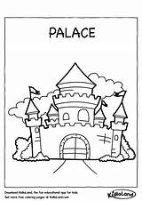 Palace Coloring Pages Kids Kidloland Printable Getcolorings Worksheets Printables Worksheet Color sketch template
