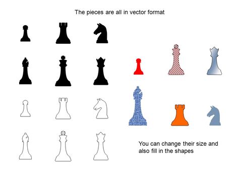 chess template clipart