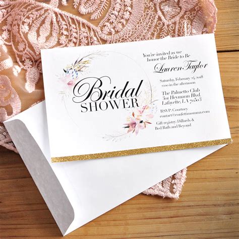 bridal shower cards    design idea