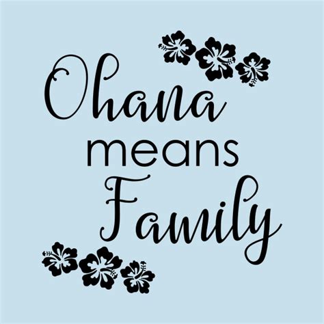 ohana means family disney  shirt teepublic