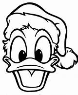 Coloring Christmas Pages Duck Getdrawings Donald sketch template