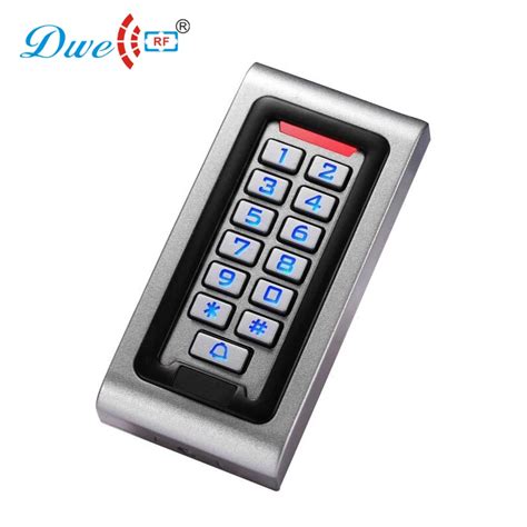 dwe cc rf access control keypads security systems waterproof stand  single door access