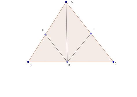 Fie Triunghiul Isoscel Abc [ab] [ac] Si Am Perpendicular Pe Bc M