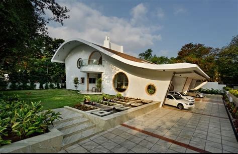 beautiful bungalow design    architects  maharashtra  house design hub