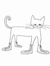 Groovy Scarpe Rocco Gatto Kindergarten Adora Supercoloring Clipground 360px sketch template