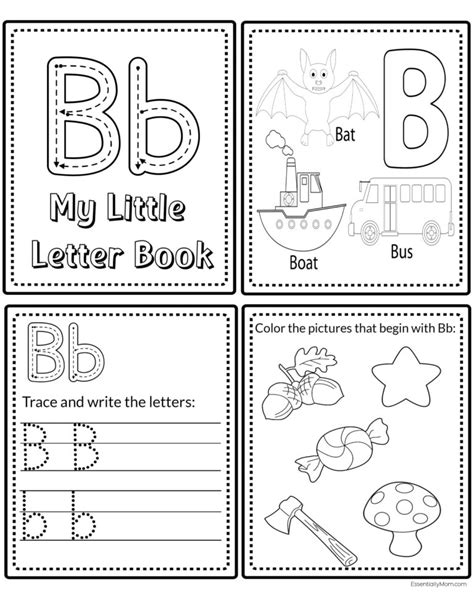 printable abc books  preschoolers printable templates