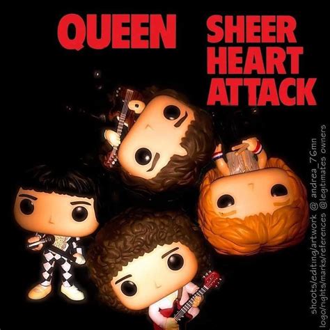 queen album covers funko style swan queen queen art  rock