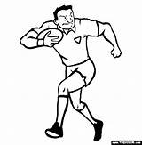 Rugby Coloring Pages Sports Thecolor Color Choose Board Children Popular sketch template