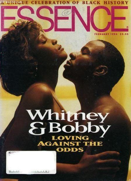 essence whitney houston and bobby brown february 1994