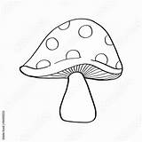 Coloring Mushroom Comp Contents Similar Search sketch template