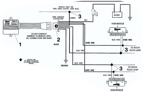 blizzard snow plow wiring harness