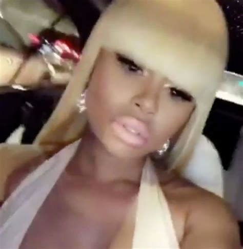 blac chyna becomes a golden goddess as she shows off her