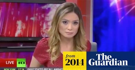 Russia Today News Anchor Liz Wahl Resigns Live On Air Over Ukraine