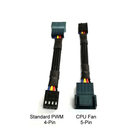 hp  pin cpu fan   pin standard pwm fan adapter sleeved cable cm moddiycom