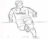 Coloring Pages Soccer Ronaldo France Football Cup Printable Benzema Cristiano Karim Color Info sketch template