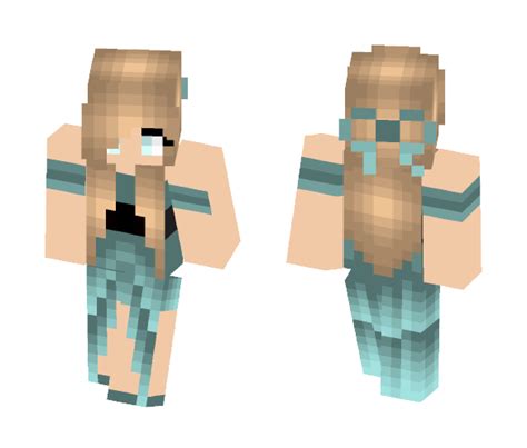 Download Waterfall Dress Minecraft Skin For Free