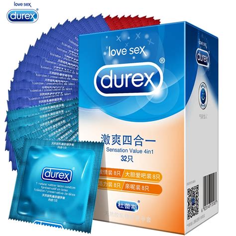 Buy Durex Condoms 32 Pcs Box Natural Latex Smooth