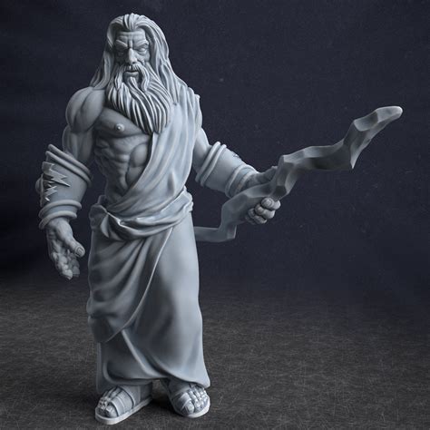 storm giant resin miniature perfect  dd dungeons  etsy