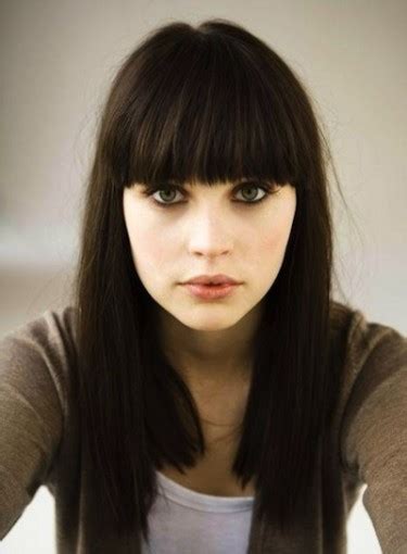 Long Hair Styles With Side Bangs Beauty Riot