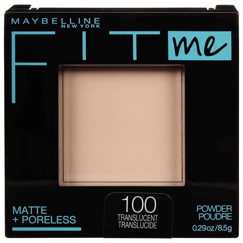 maybelline fit  matte poreless powder translucent shop face