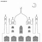 Adabi Colouring Printable Choose Board Ramadan sketch template