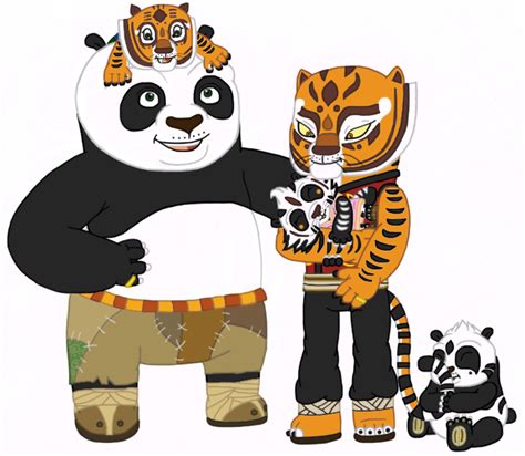 kung fu panda tipo family  envytheskunk  deviantart