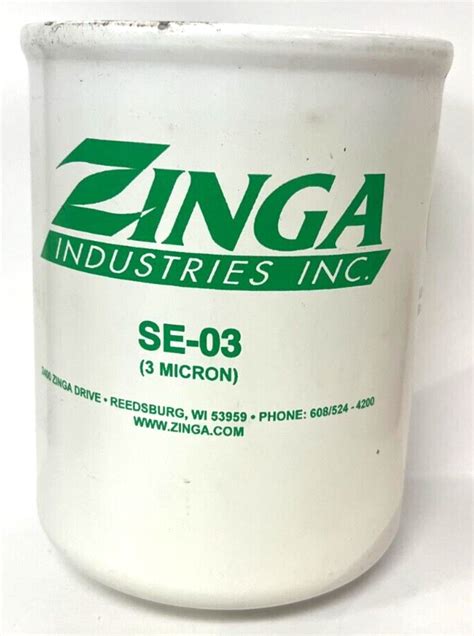 zinga industries filter se 30 3 micron 37155881031 ebay