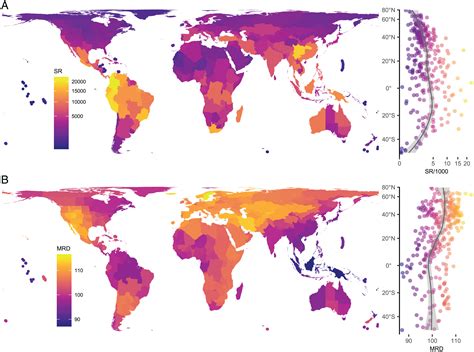 global variation  diversification rate  species richness  unlinked  plants pnas