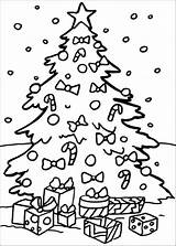 Coloring Christmas Tree Pages Big Printable Comments sketch template