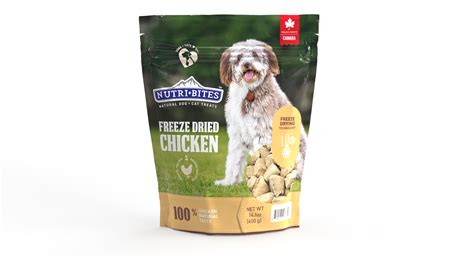 nutribites freeze dried chicken dog cat treats