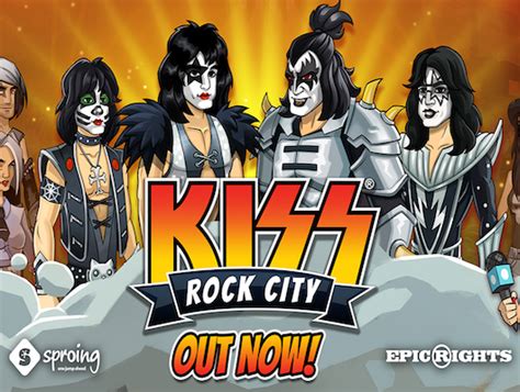 New Kiss Digital Mobile Game From Sproing Kiss Rock City Epic Rights
