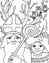 Sinterklaas Piet Zwarte Kleurplaten Animaatjes sketch template