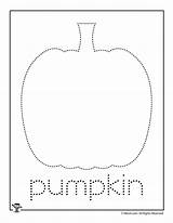 Pumpkin Tracing Letter Practice Worksheets Preschool Cutting Kids sketch template