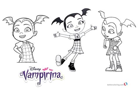 vampirina coloring pages     printable coloring pages