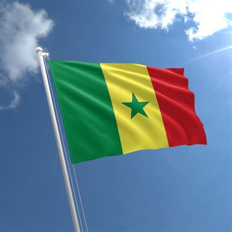 Small Senegal Flag 3 X 2 Ft Senegal Flag The Flag Shop