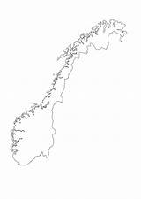 Norway Coloring Printable Large sketch template