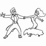 Coloring Dance Pages Tango Dancing 50s Printable Getcolorings Freeprintablecoloringpages Sheets Print 300px 96kb sketch template