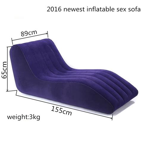 New S Shaped Inflatable Sex Sofa Chair Adult Game Sexy Furniture My
