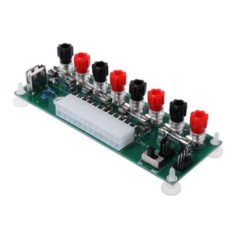 Power Supply Testers 20 24 Pins Atx Benchtop Pc Power Breakout Board