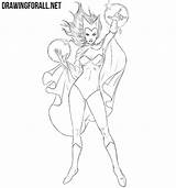 Witch Scarlet Draw Drawing Ayvazyan Stepan Tutorials Comics Posted sketch template