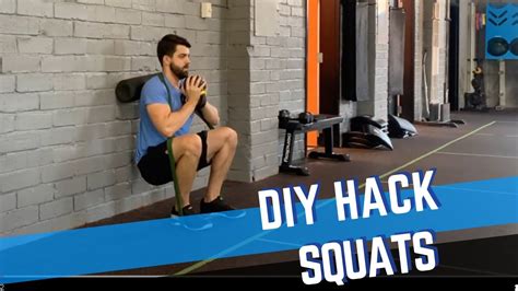 diy hack squat youtube