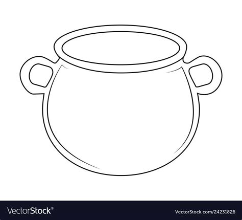 cauldron coloring page